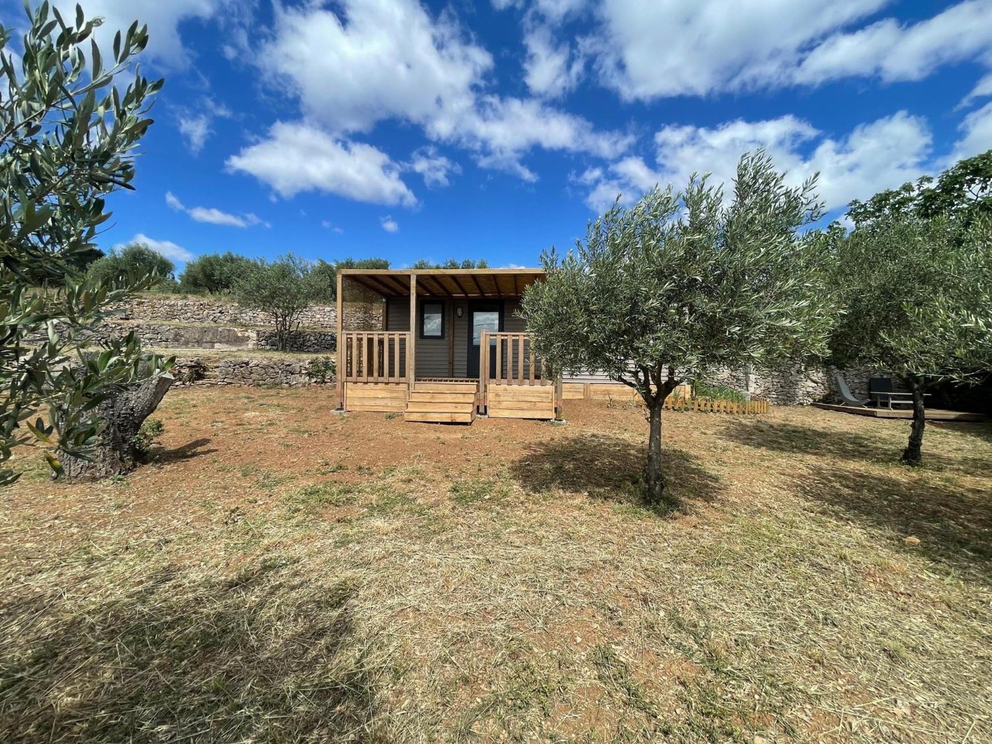 Lacoste  Mobil-Home En Pleine Nature A 3 Mins Du Lac Du Salagou Avec Vue Panoramique מראה חיצוני תמונה